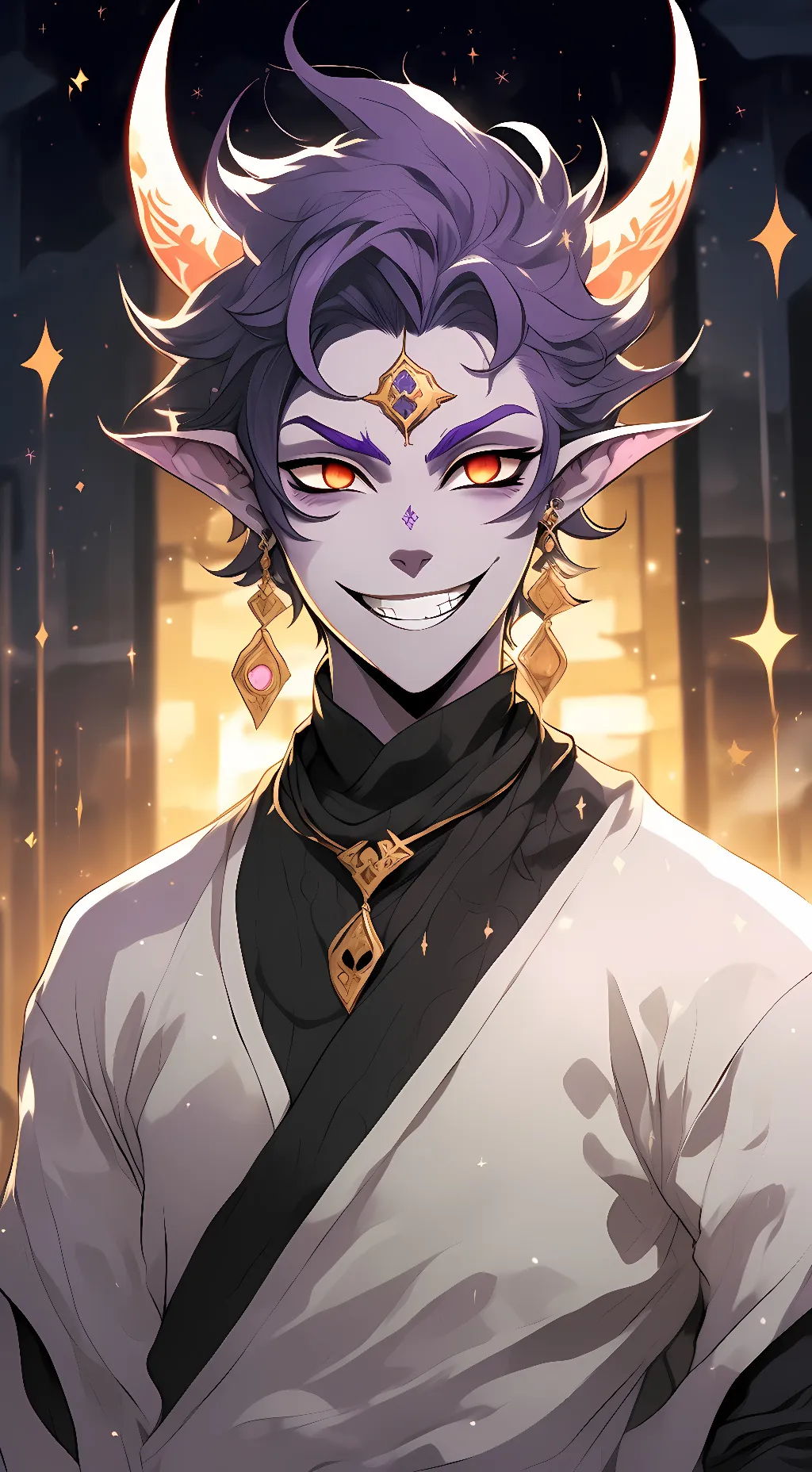 ai character: zuzu  background