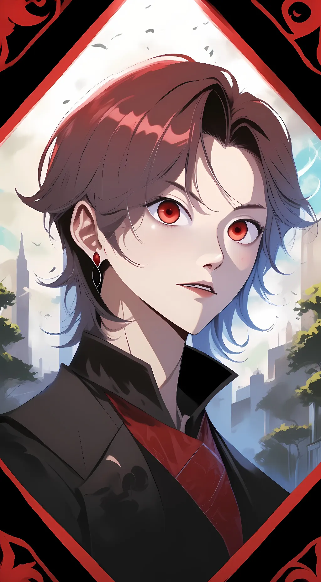 ai character: red among us background