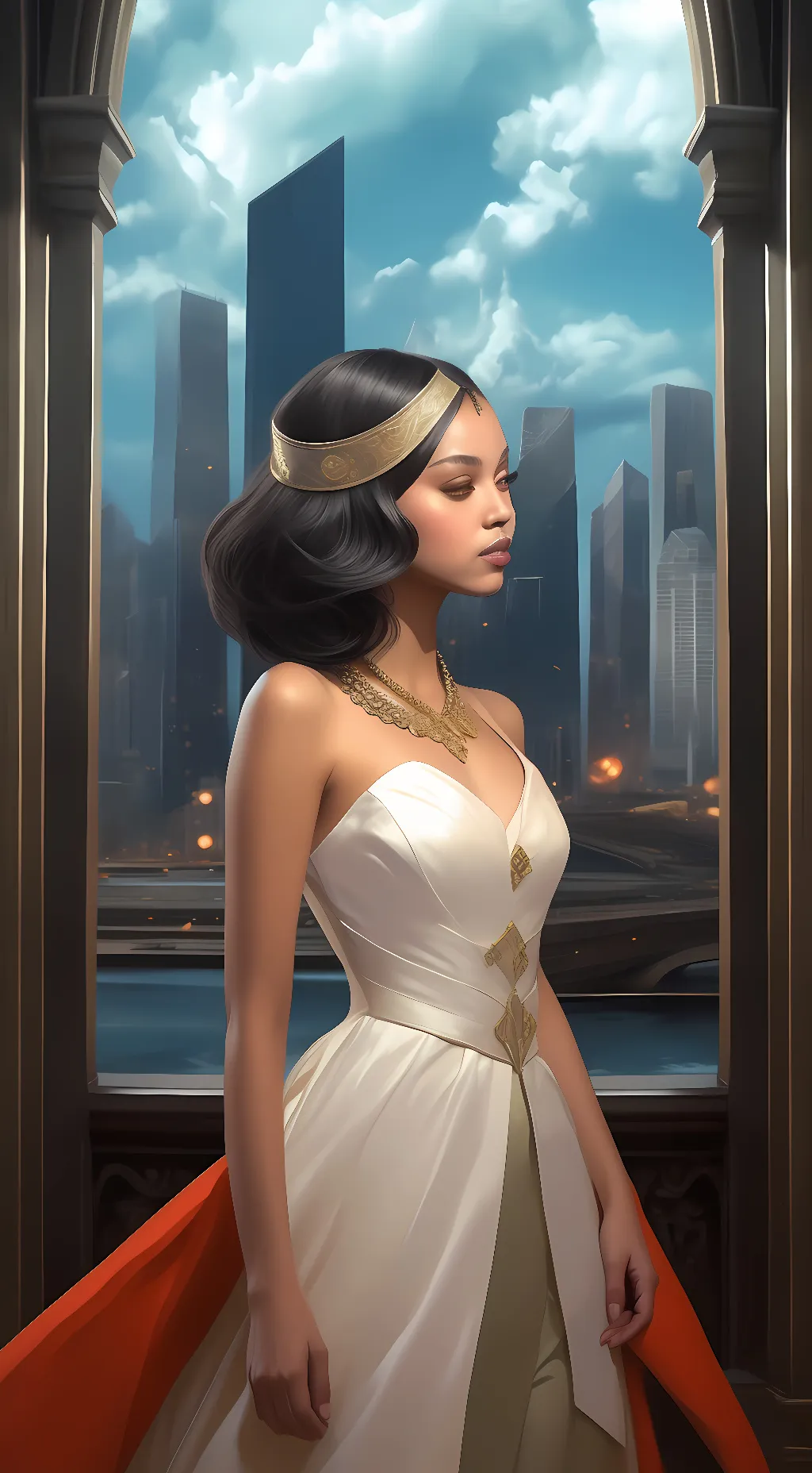 ai character: Amy background