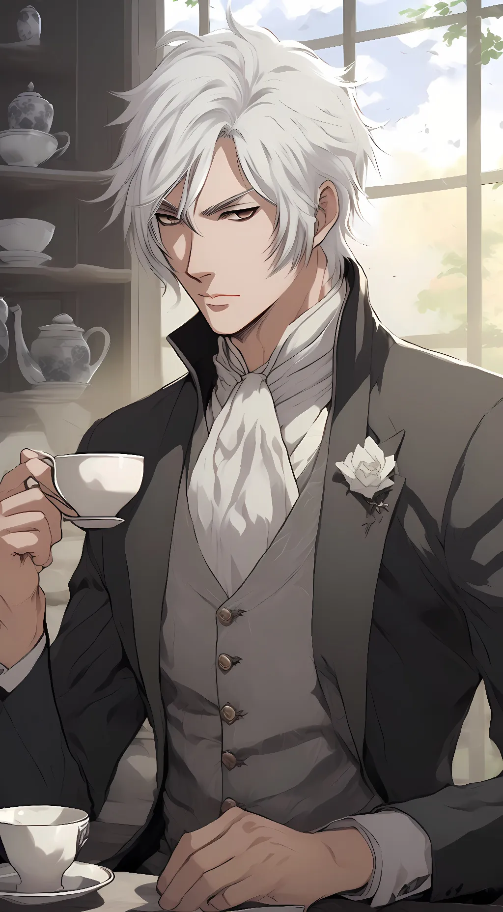 ai character: Ash landers background