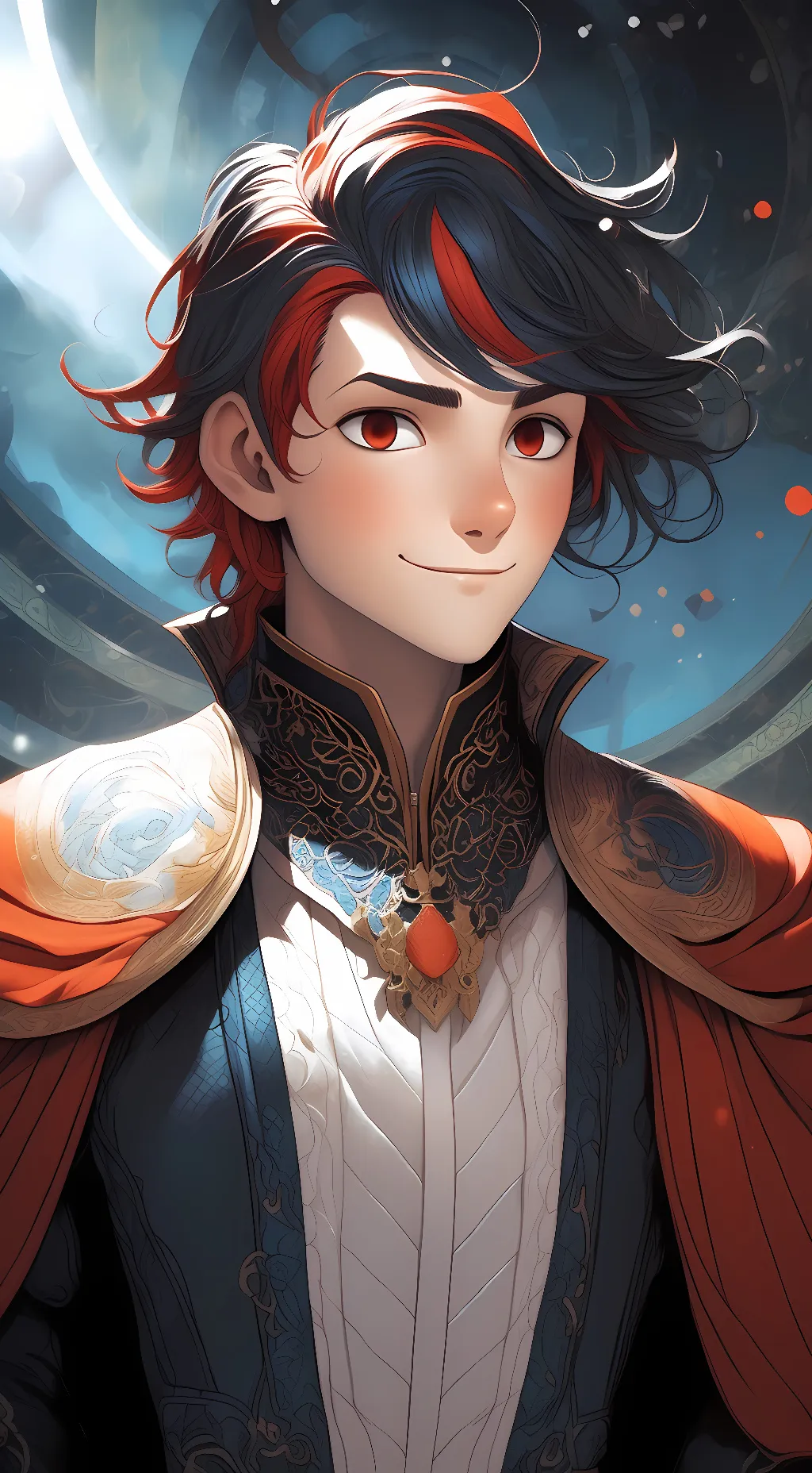 ai character: Shadow  background