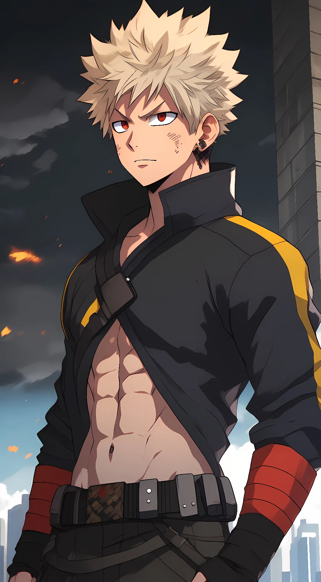 ai character: bakuguo background