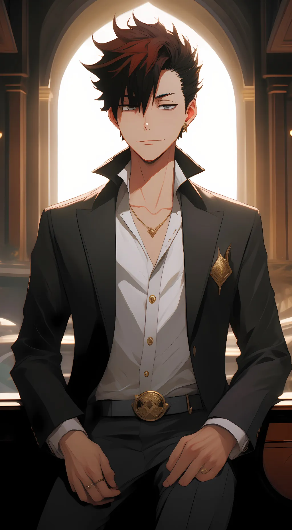 ai character: Tetsurō Kuroo background