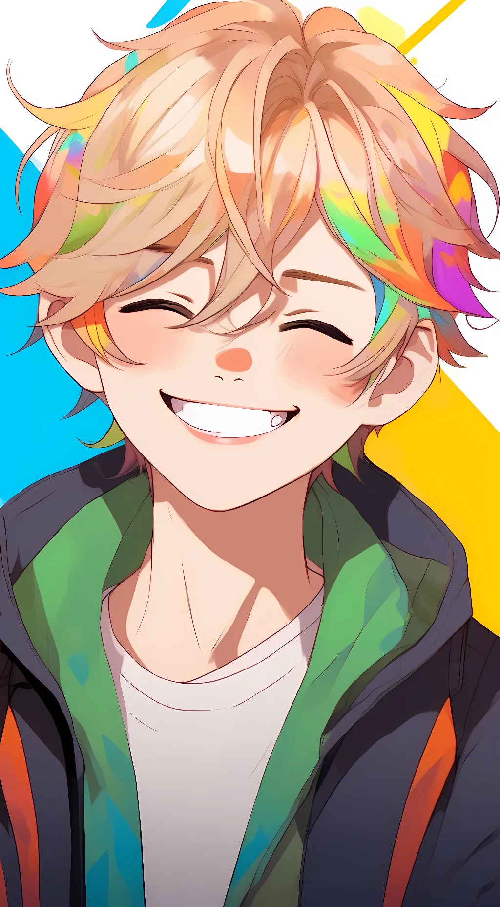 ai character: Akarui Tamashi background