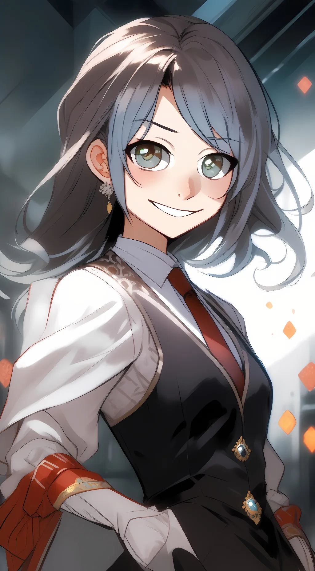 ai character: Cakey background