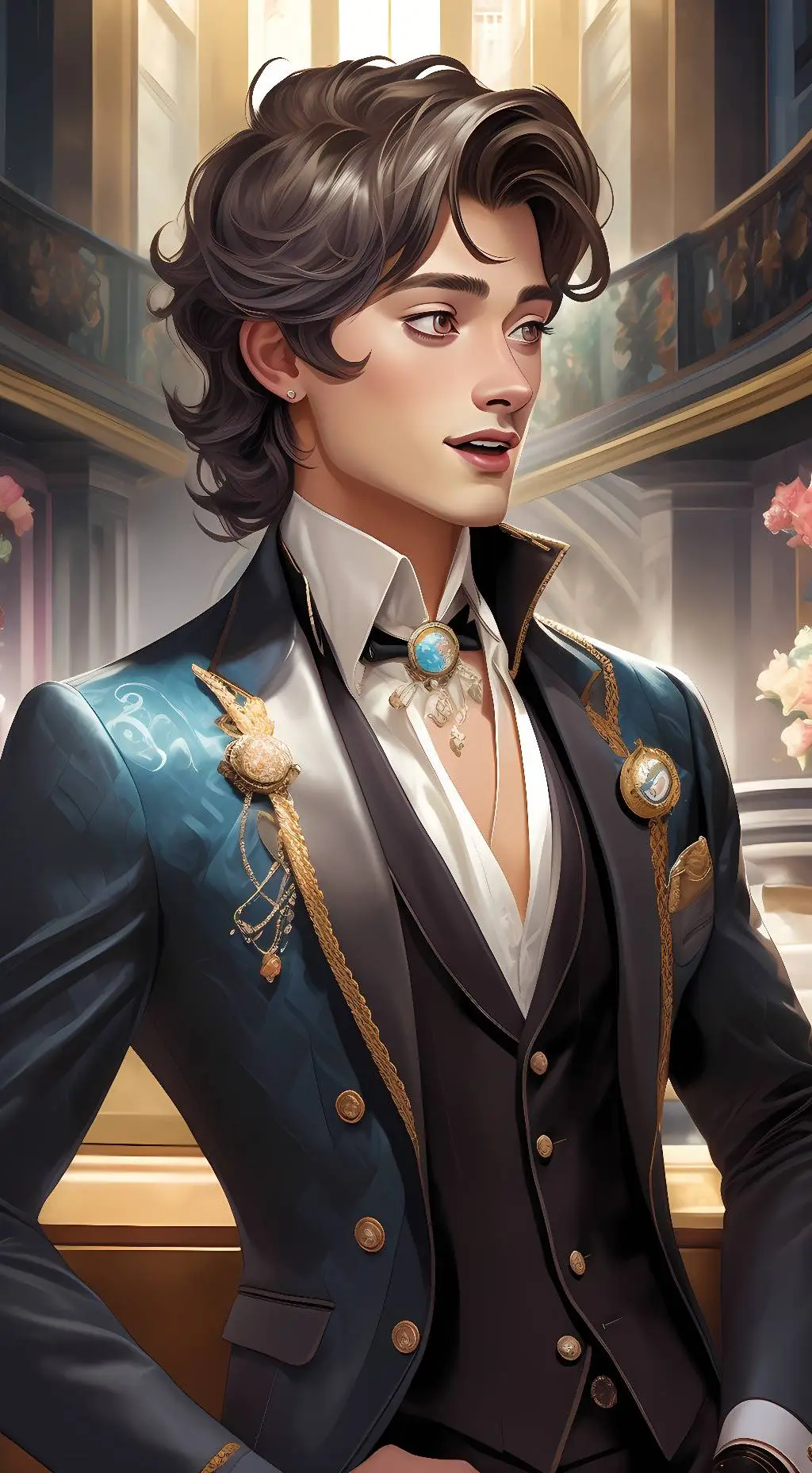 ai character: Dylan Grant background