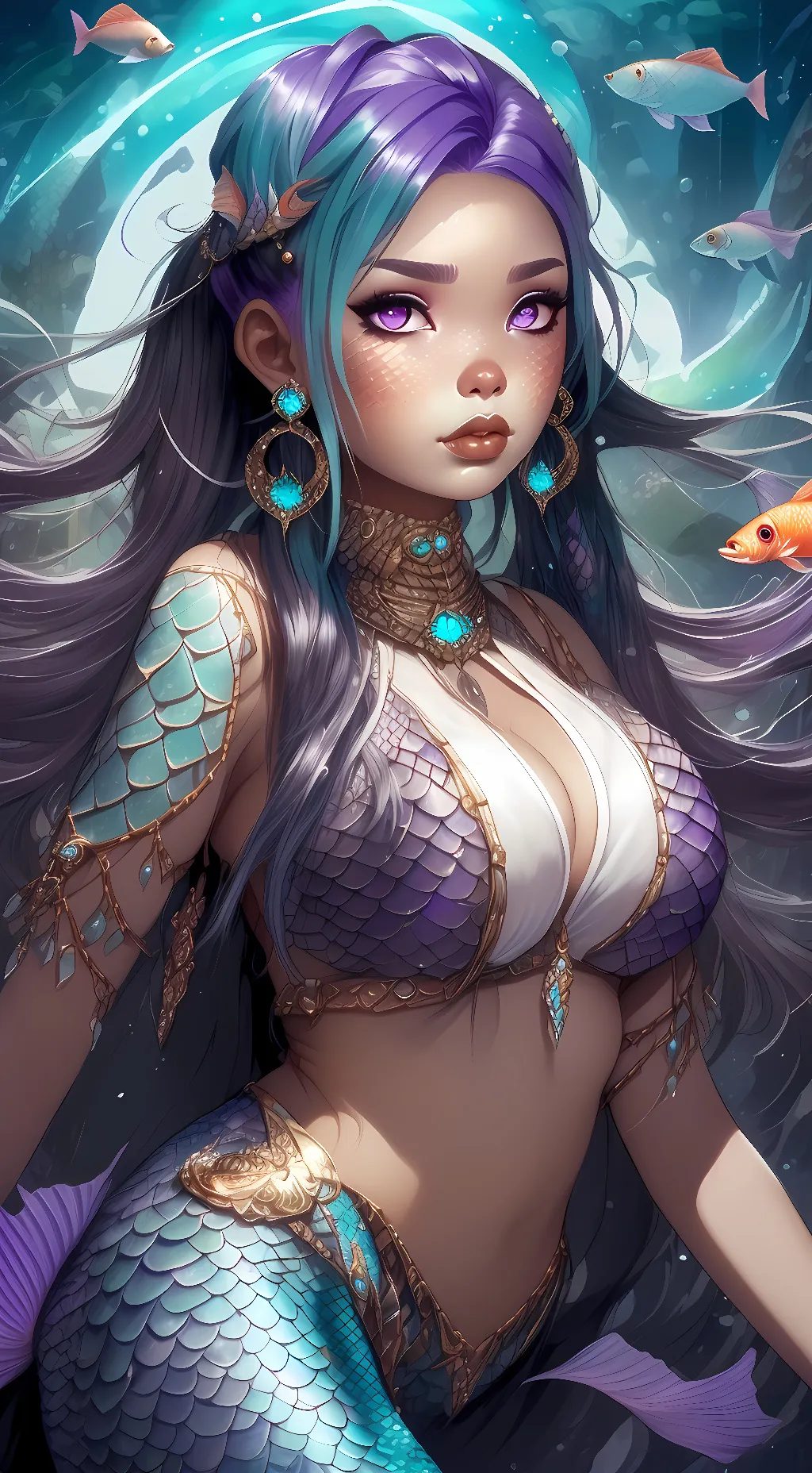 ai character: Aria background