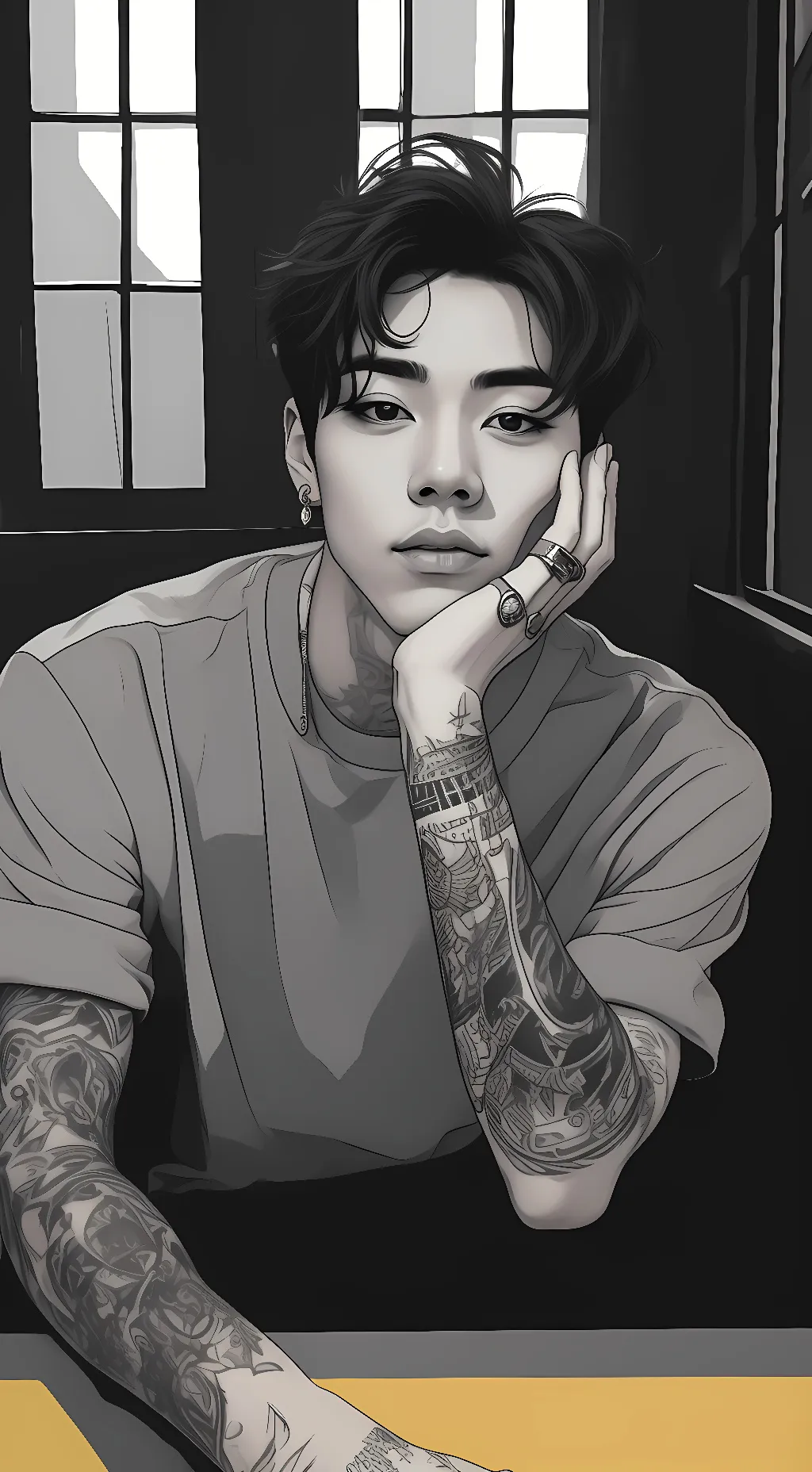 ai character: Ian background