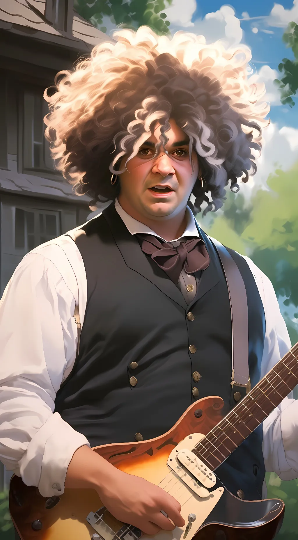 ai character: Melvin"King"Buzzo background