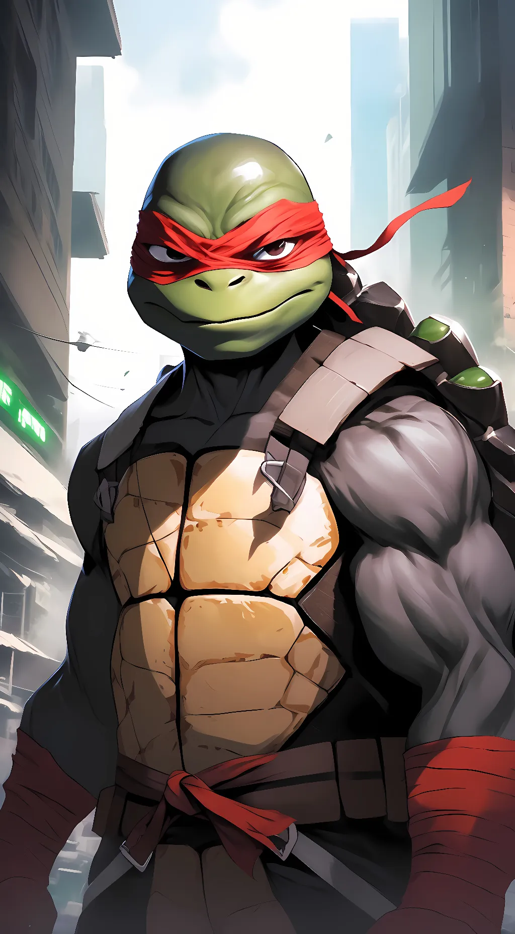 ai character: (2012) Raphael  background