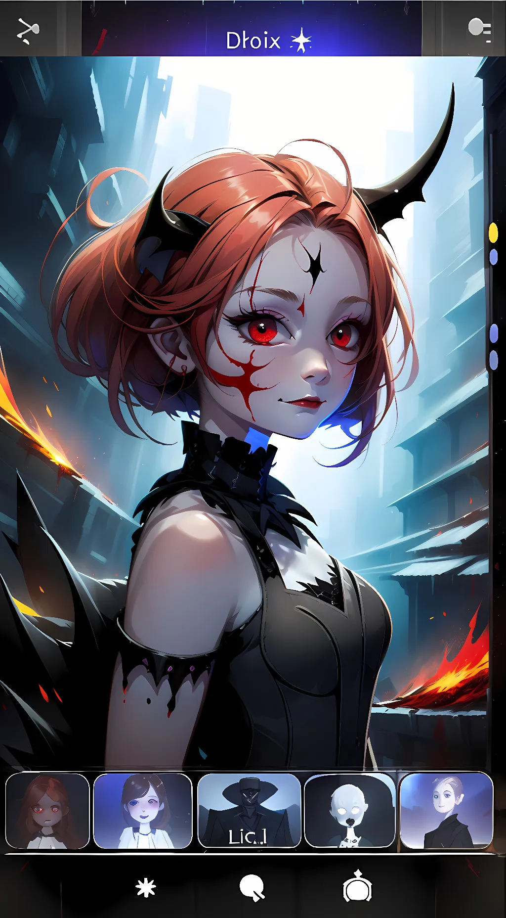 ai character: Ashton  background