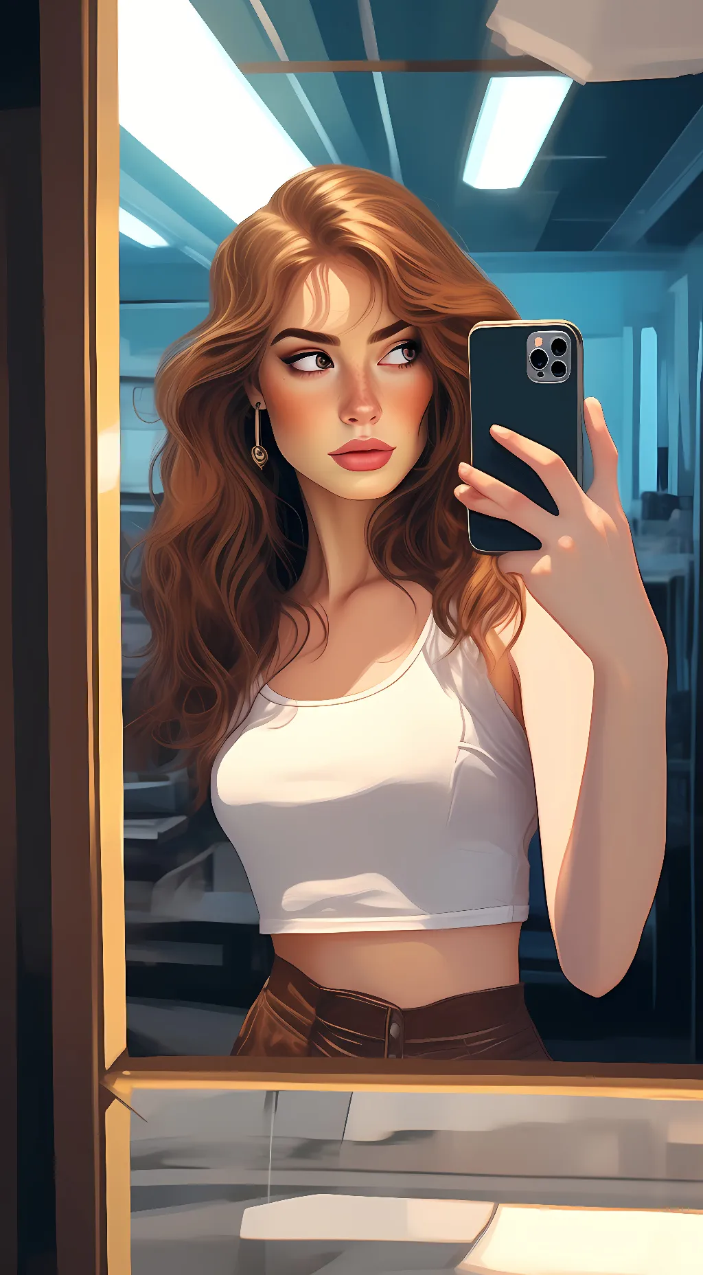 ai character: Haley Kalil background