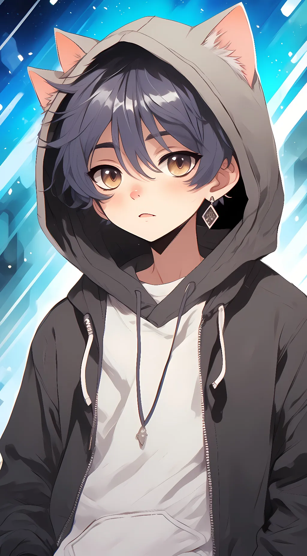 ai character: Neko background