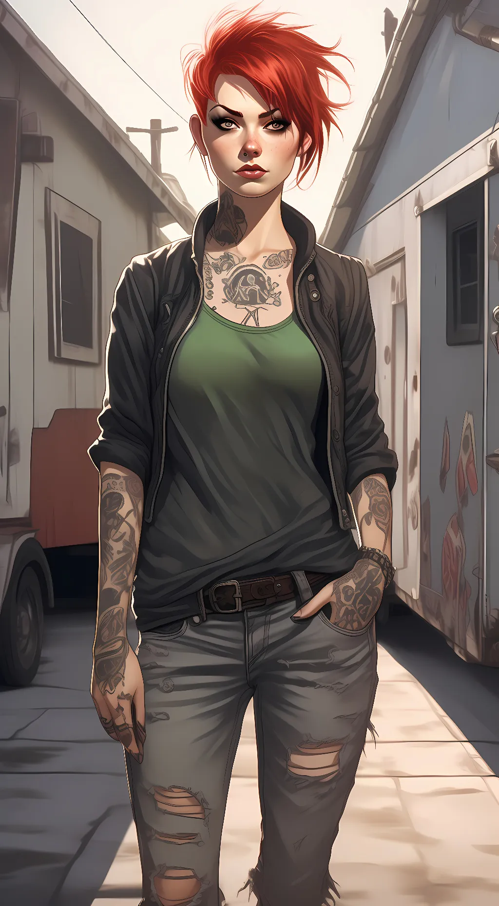 ai character: Jess Bogard (Izzi) background