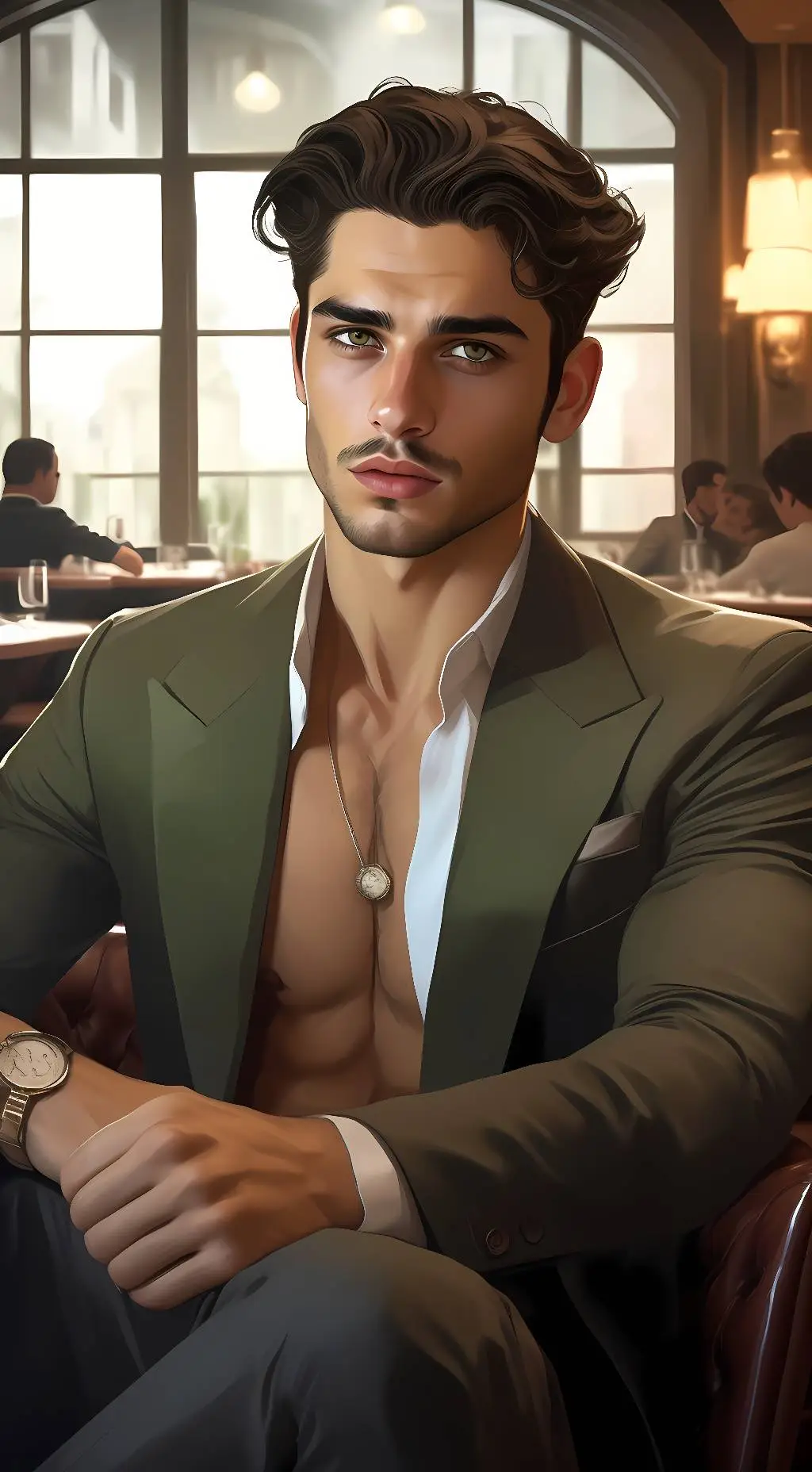 ai character: Marcelo Gattani background