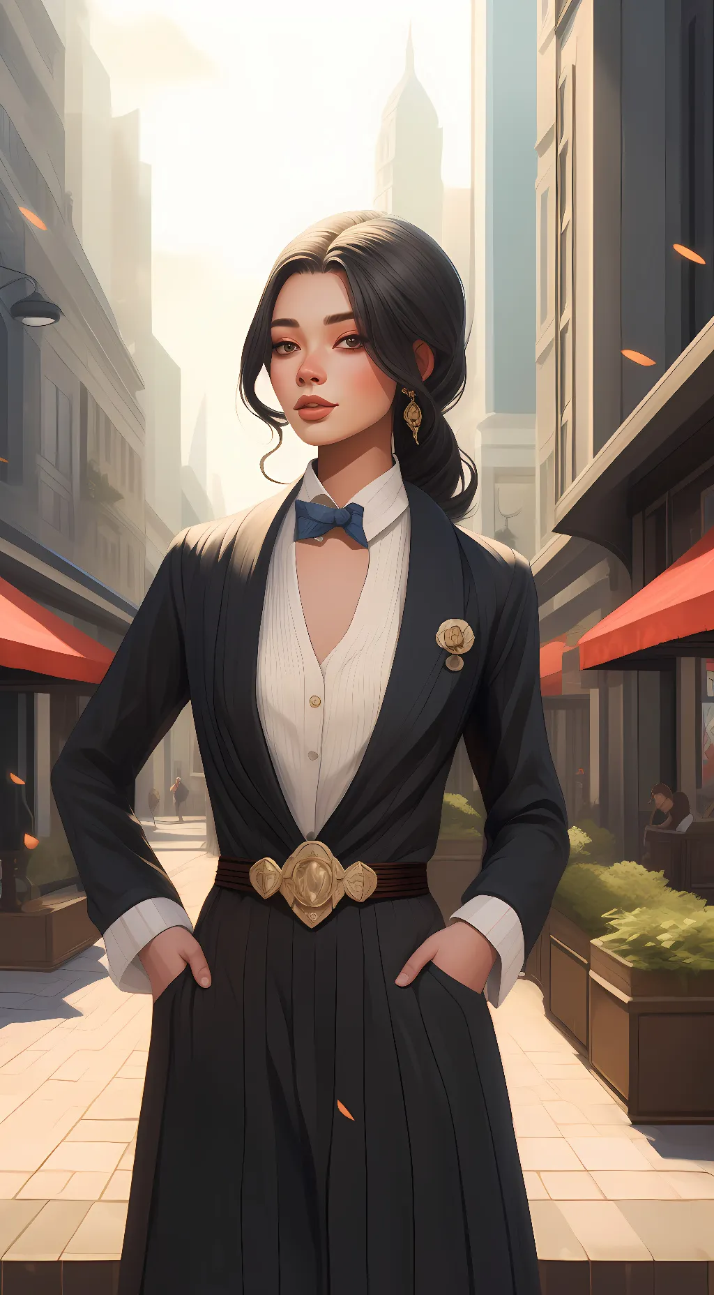 ai character: Kelly background