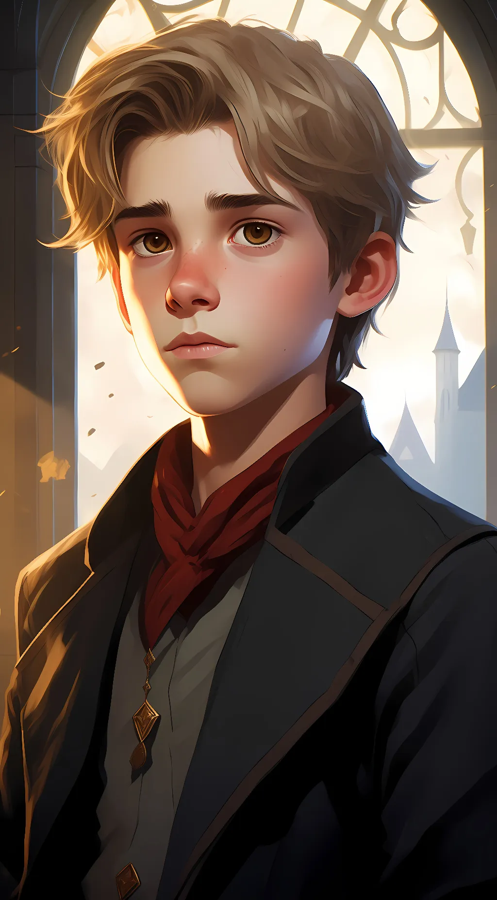 ai character: caleb background