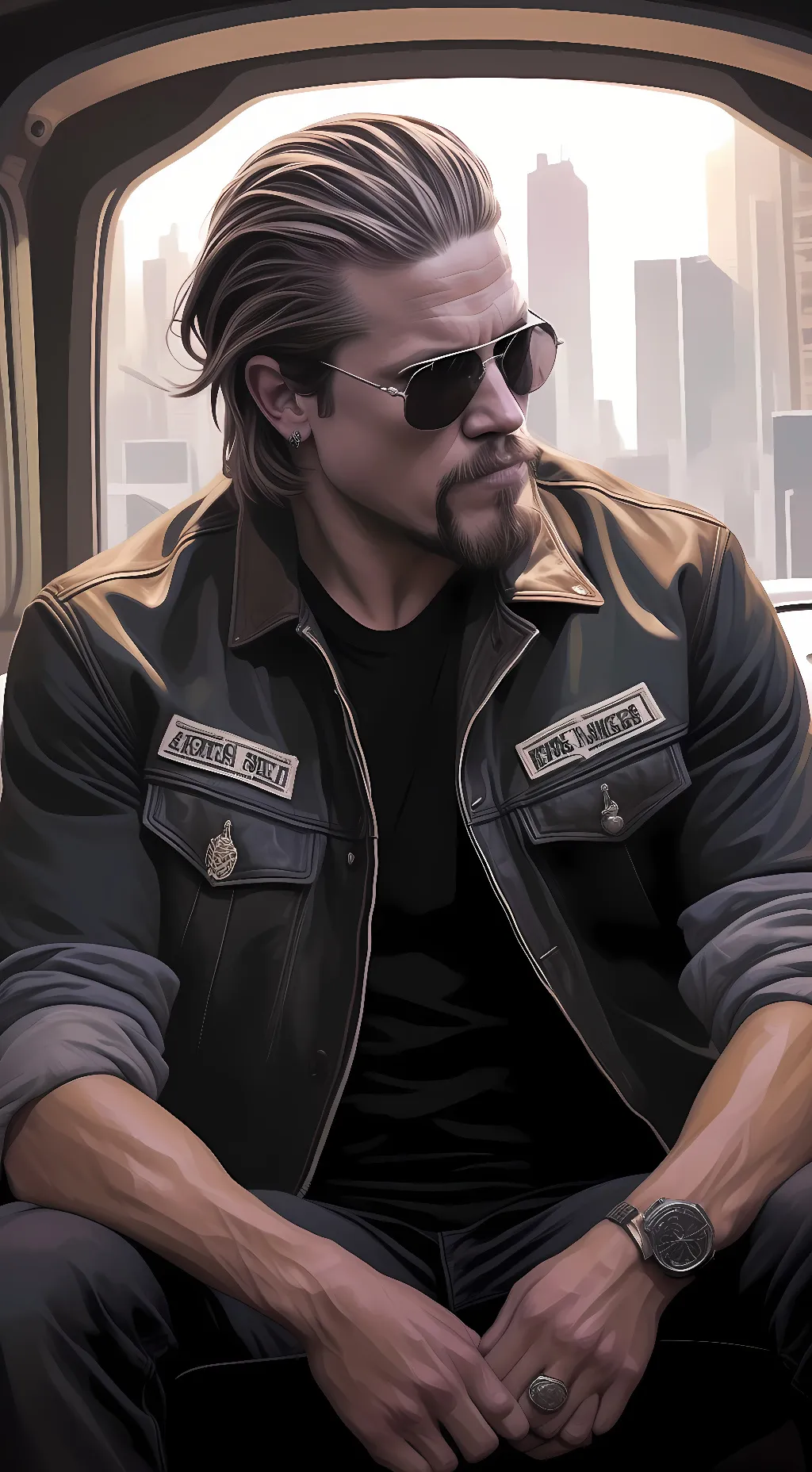 ai character: Jax Teller background