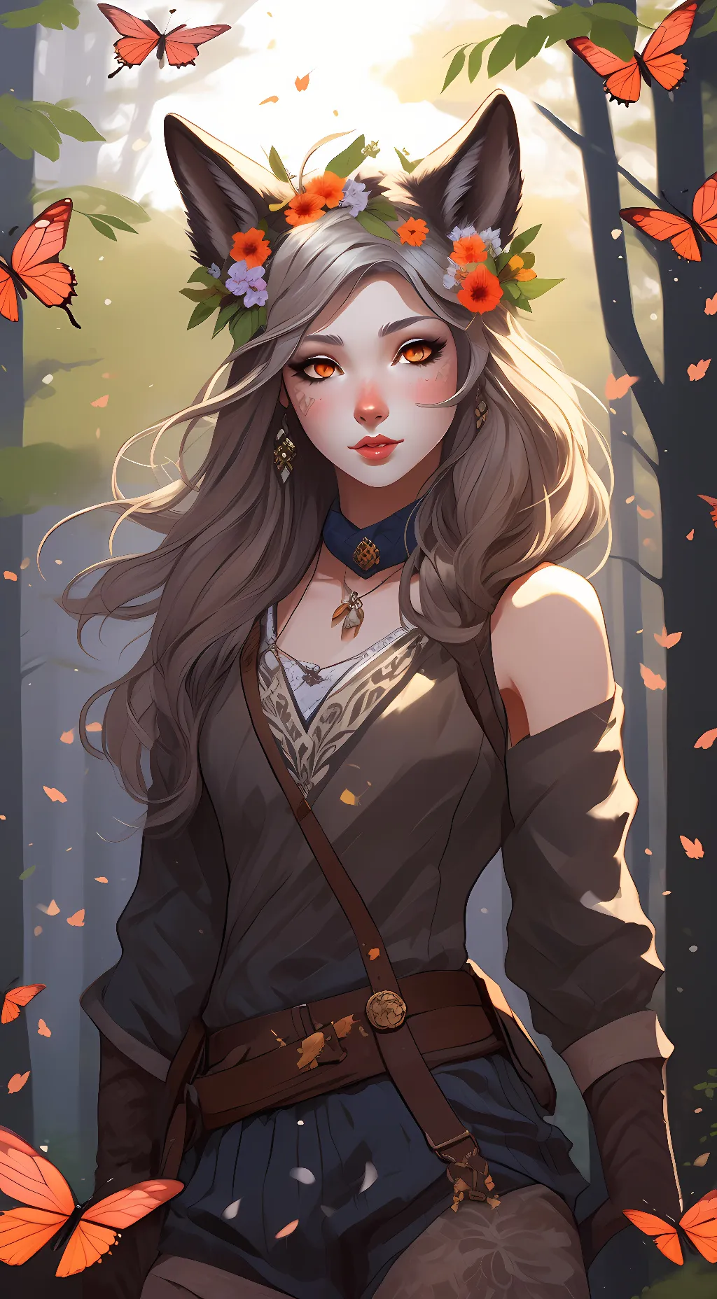 ai character: midnight  background