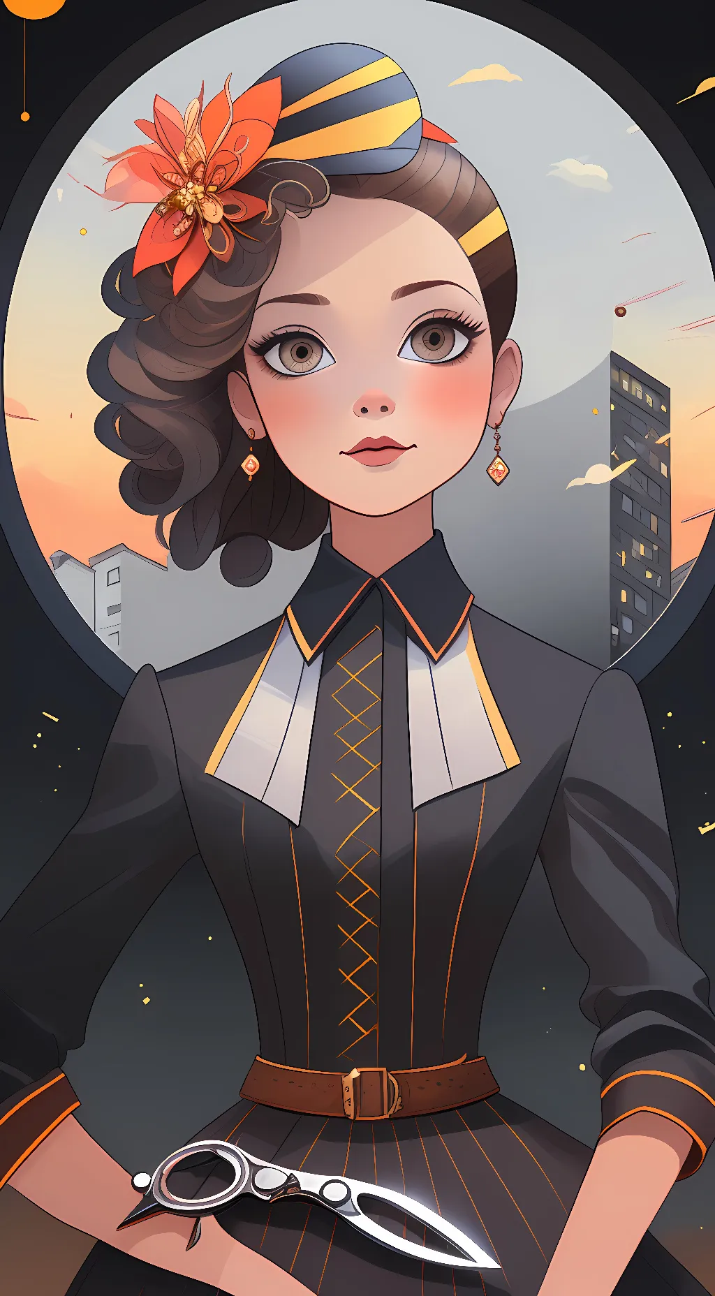 ai character: Sophie Jacquinot background