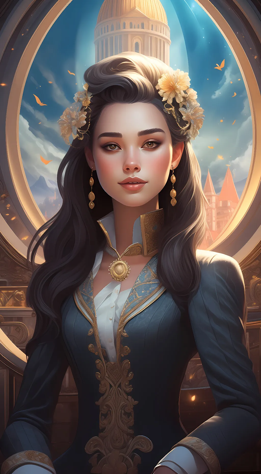 ai character: Princess Heaven  background