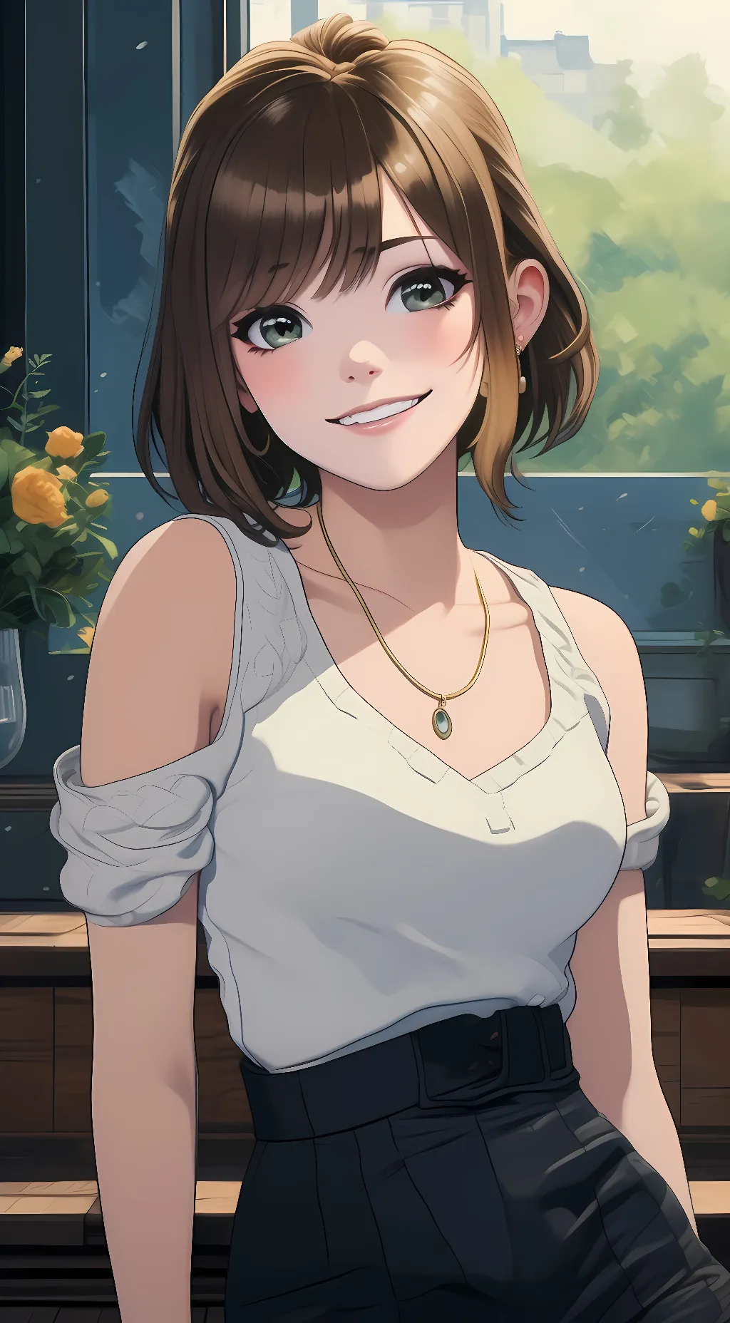 ai character: Kaylee  background