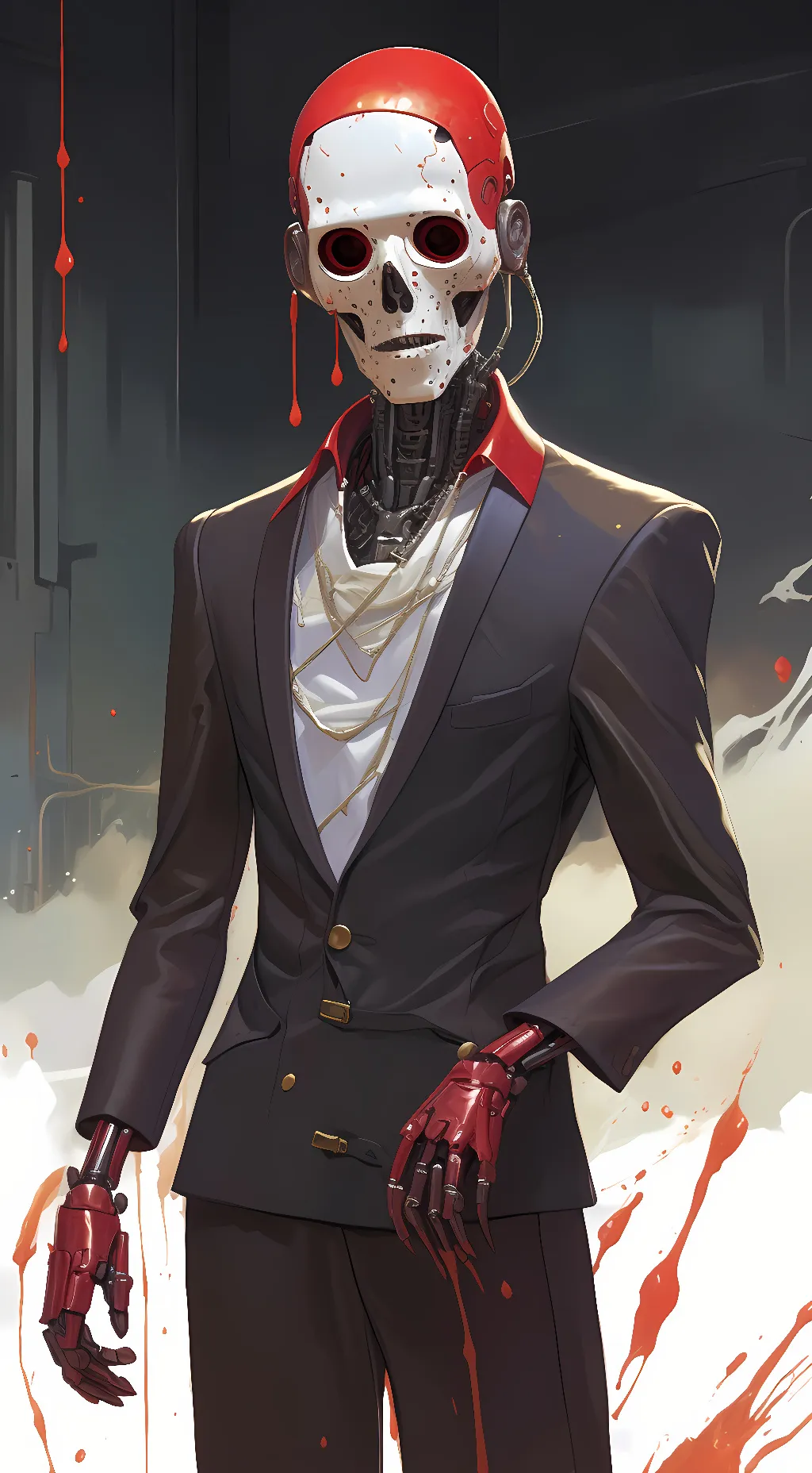 ai character: MXPN.GORE background