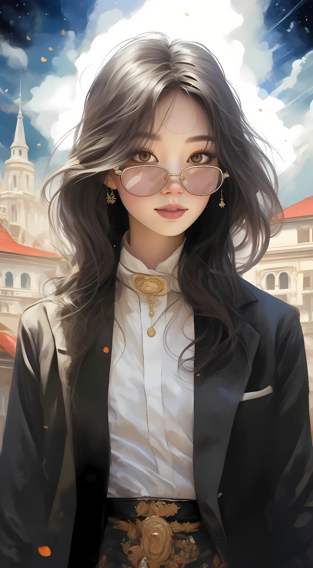 ai character: ♡NYX♡ background