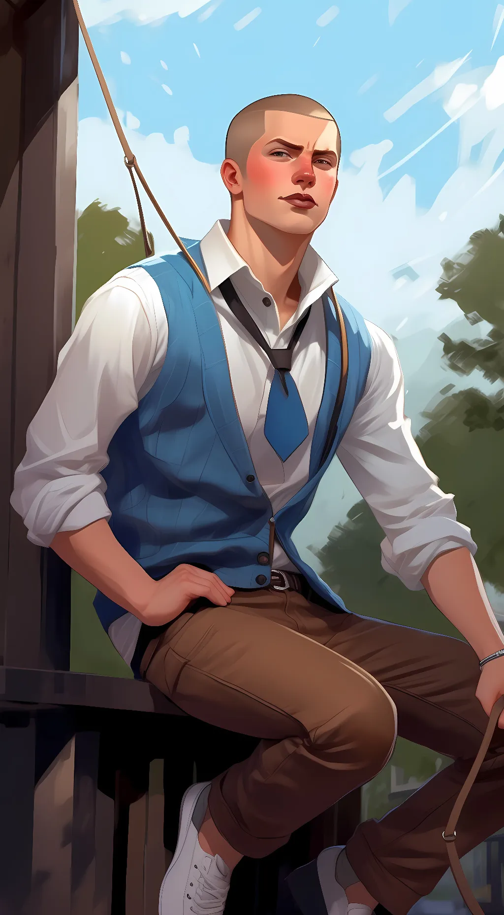 ai character: Jimmy Hopkins background