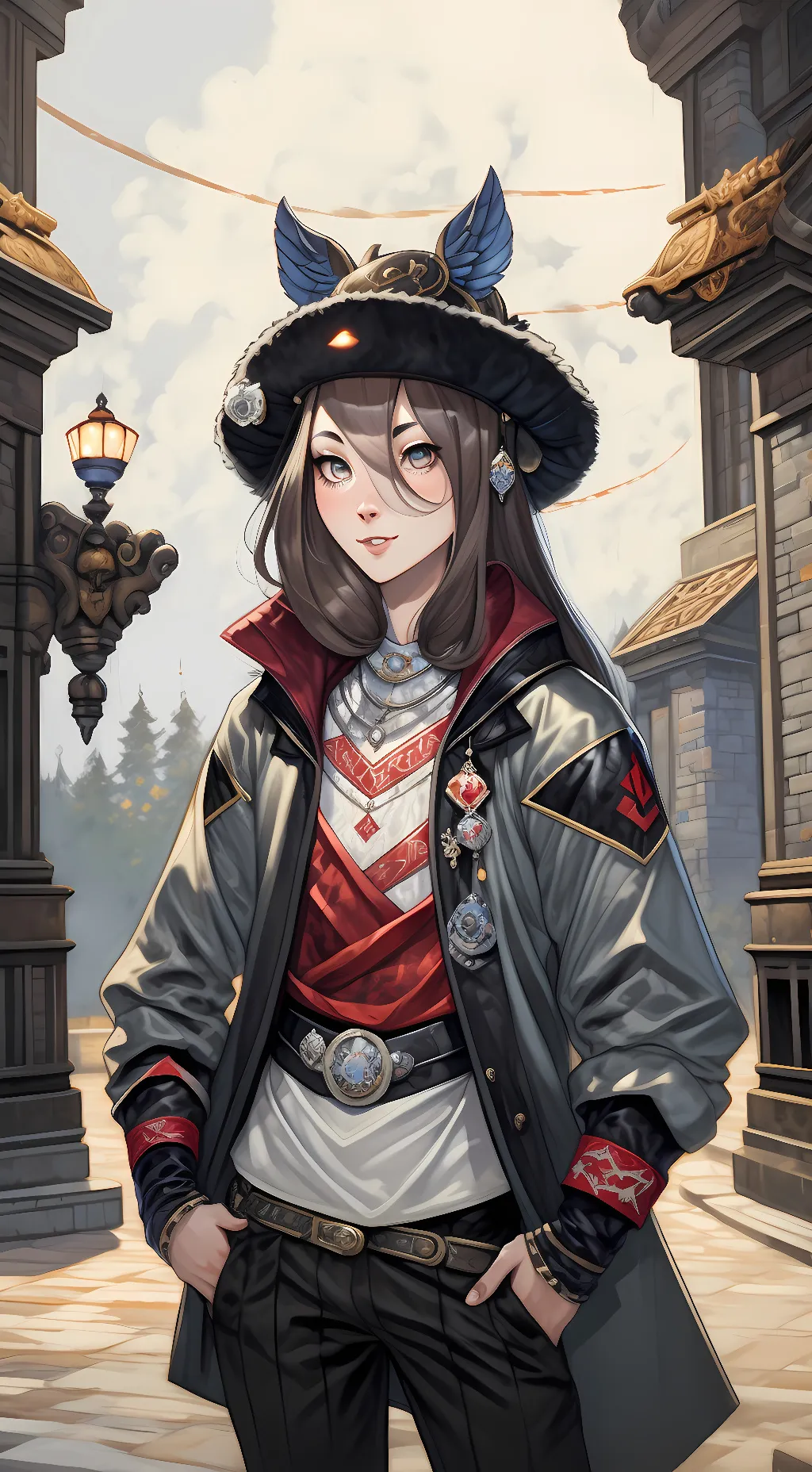 ai character: Sophie Thompson background