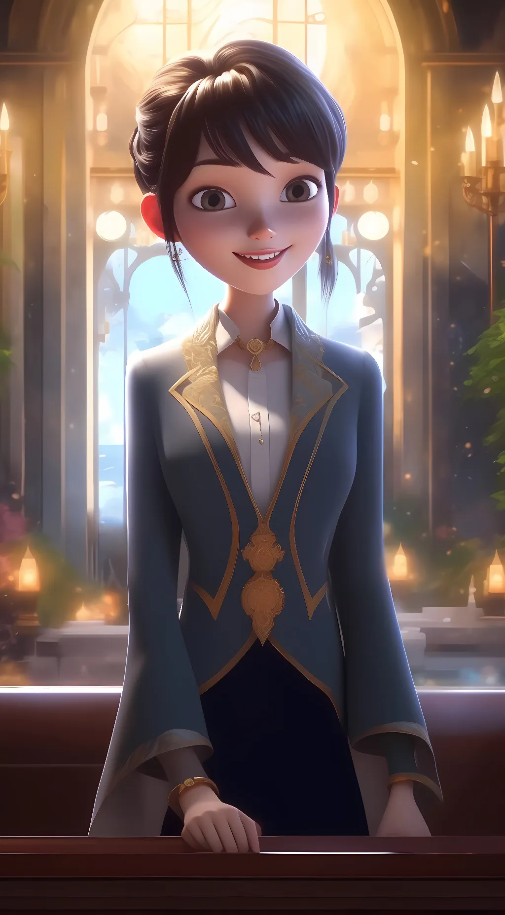 ai character: Aeri background