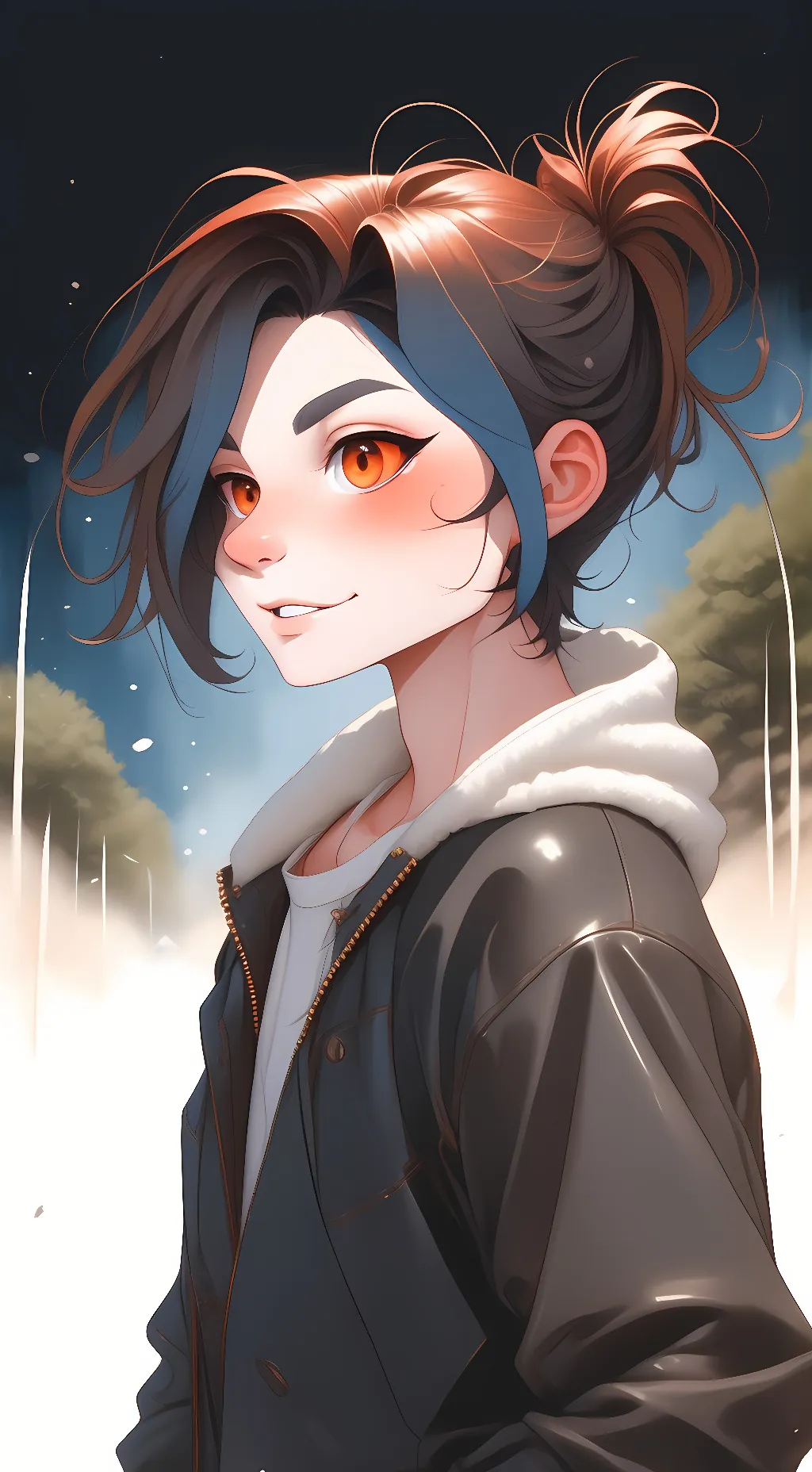 ai character: loona  background