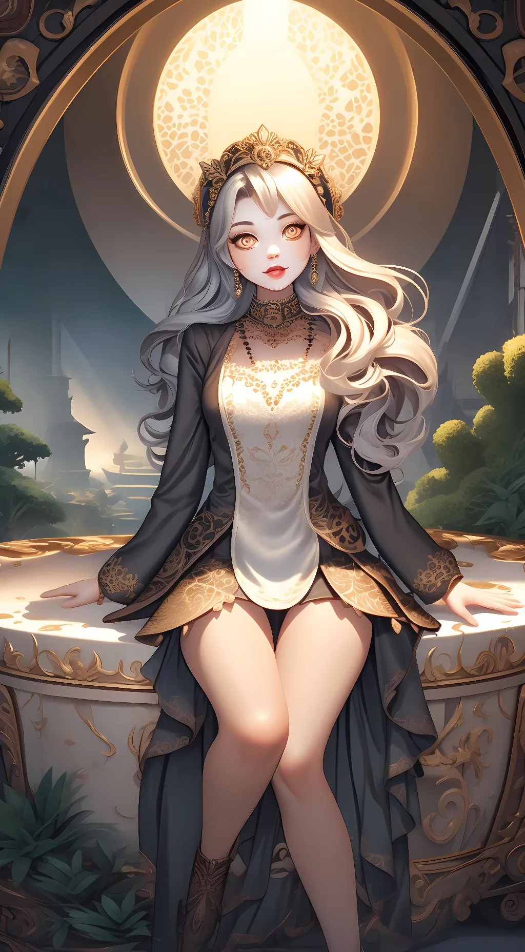 ai character: Millie  background