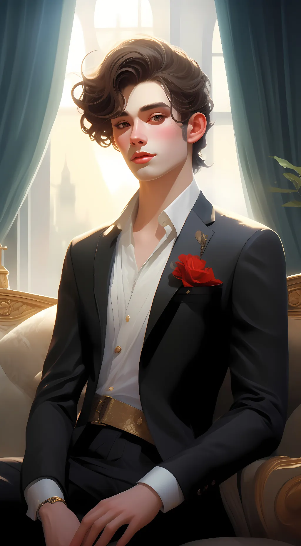 ai character: Lucas background