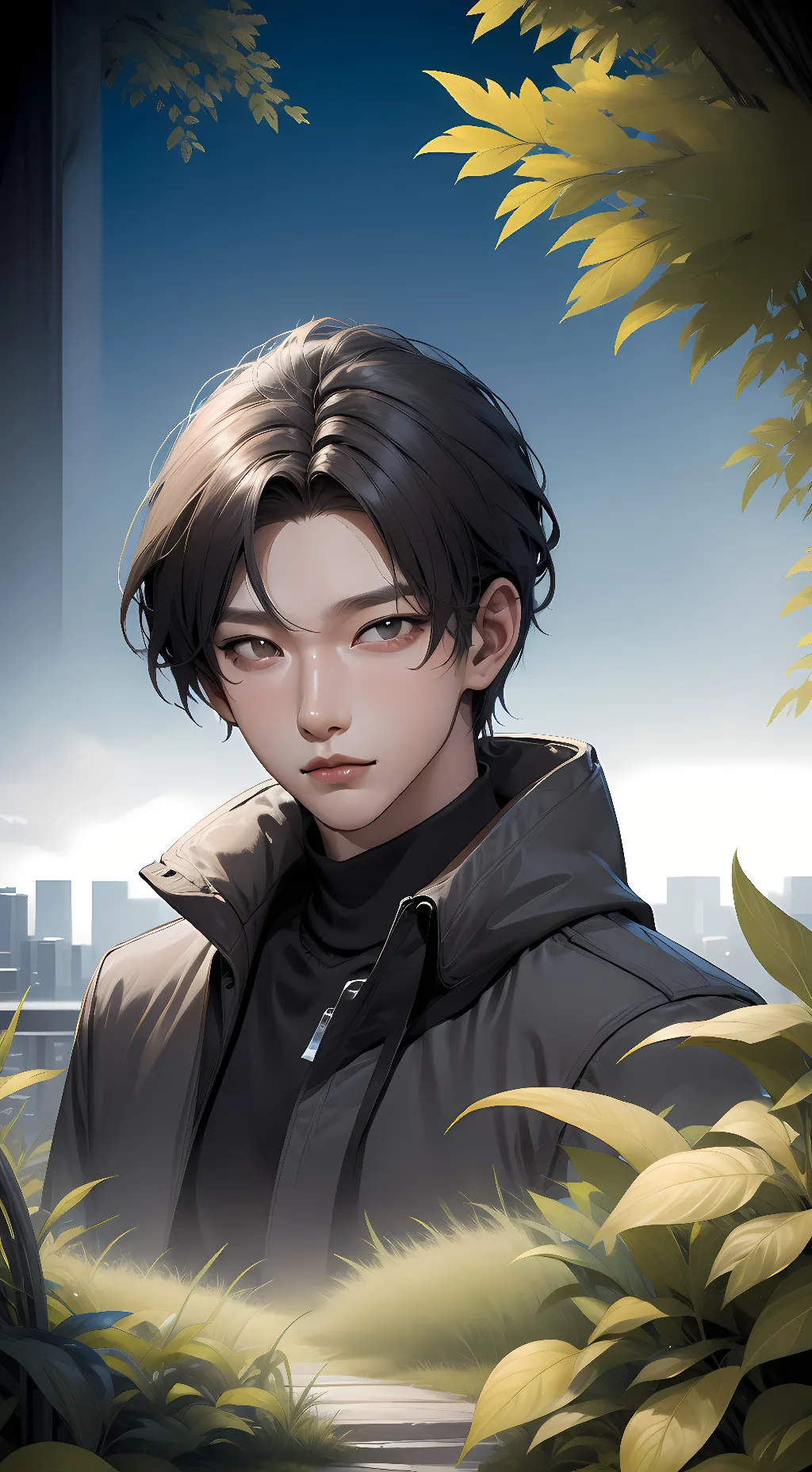 ai character: Luca Lake background