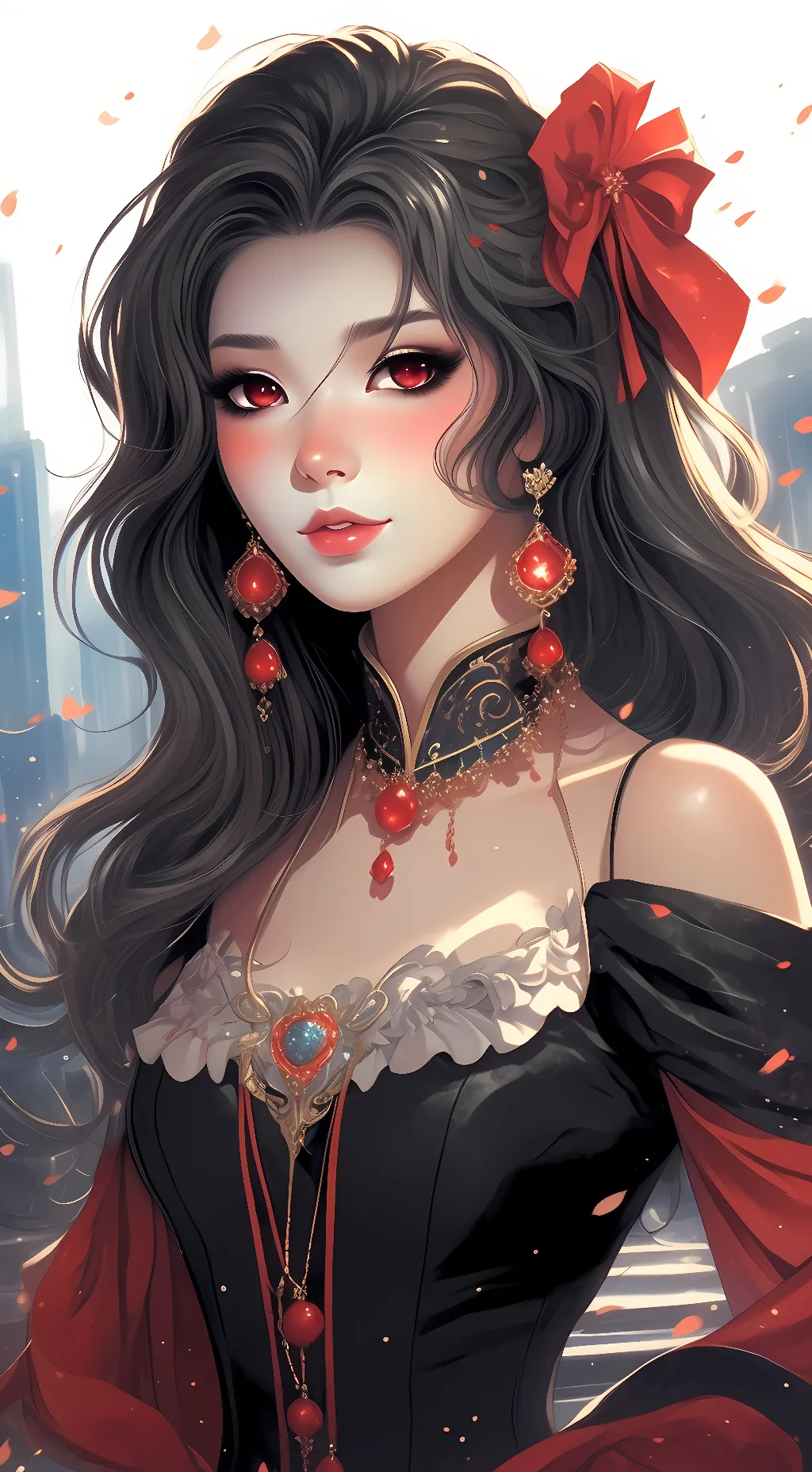 ai character: Jasmine background