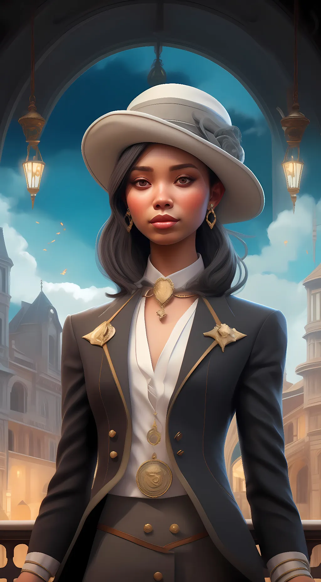 ai character: me / ava / molly background