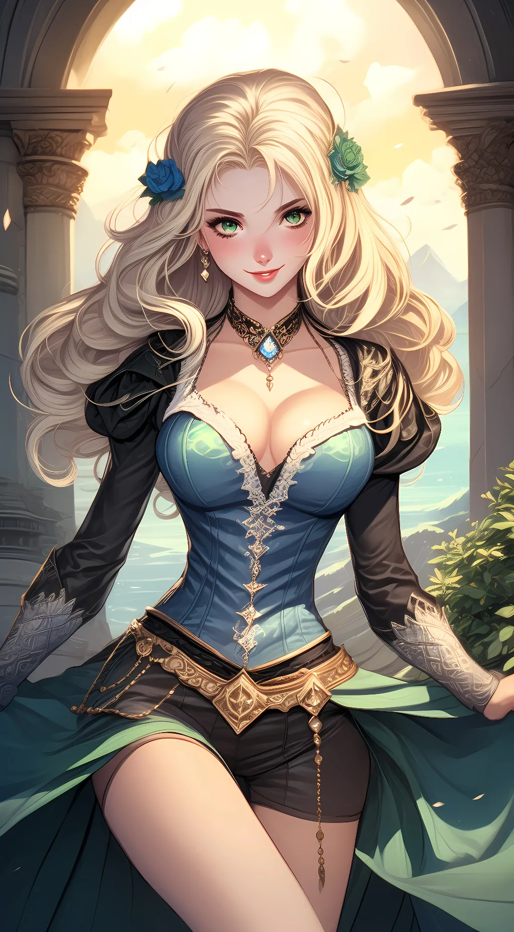 ai character: millie  background