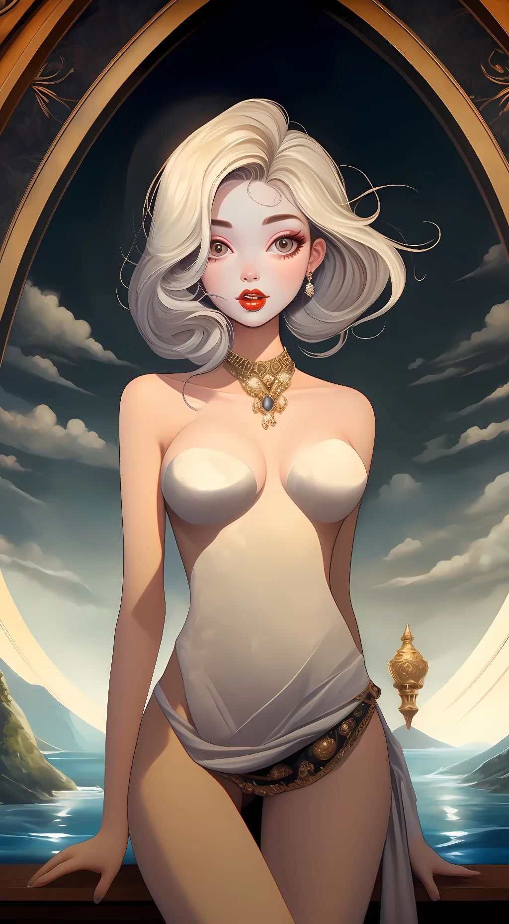 ai character: Charlie Morningsta background