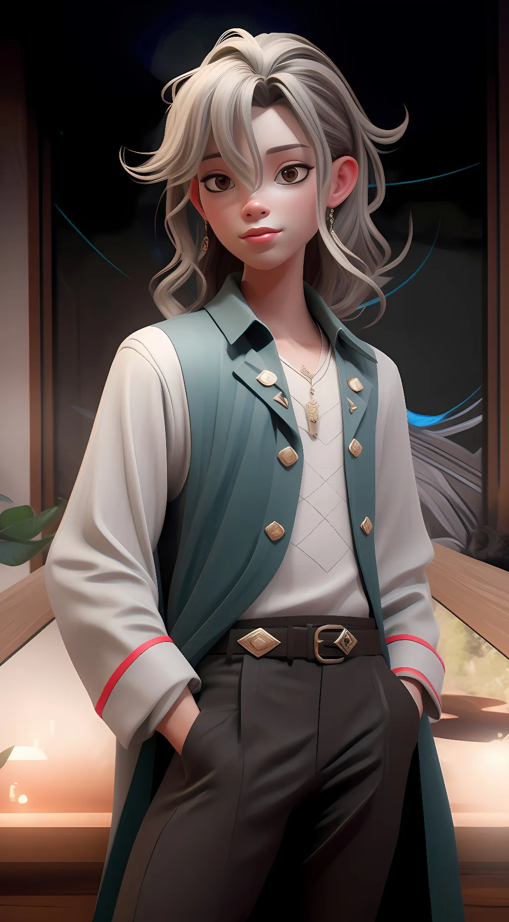 ai character: Akira background