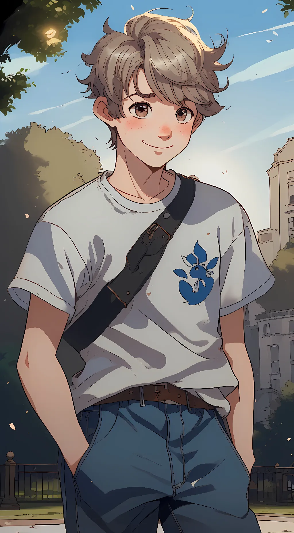 ai character: Andrew Morse background