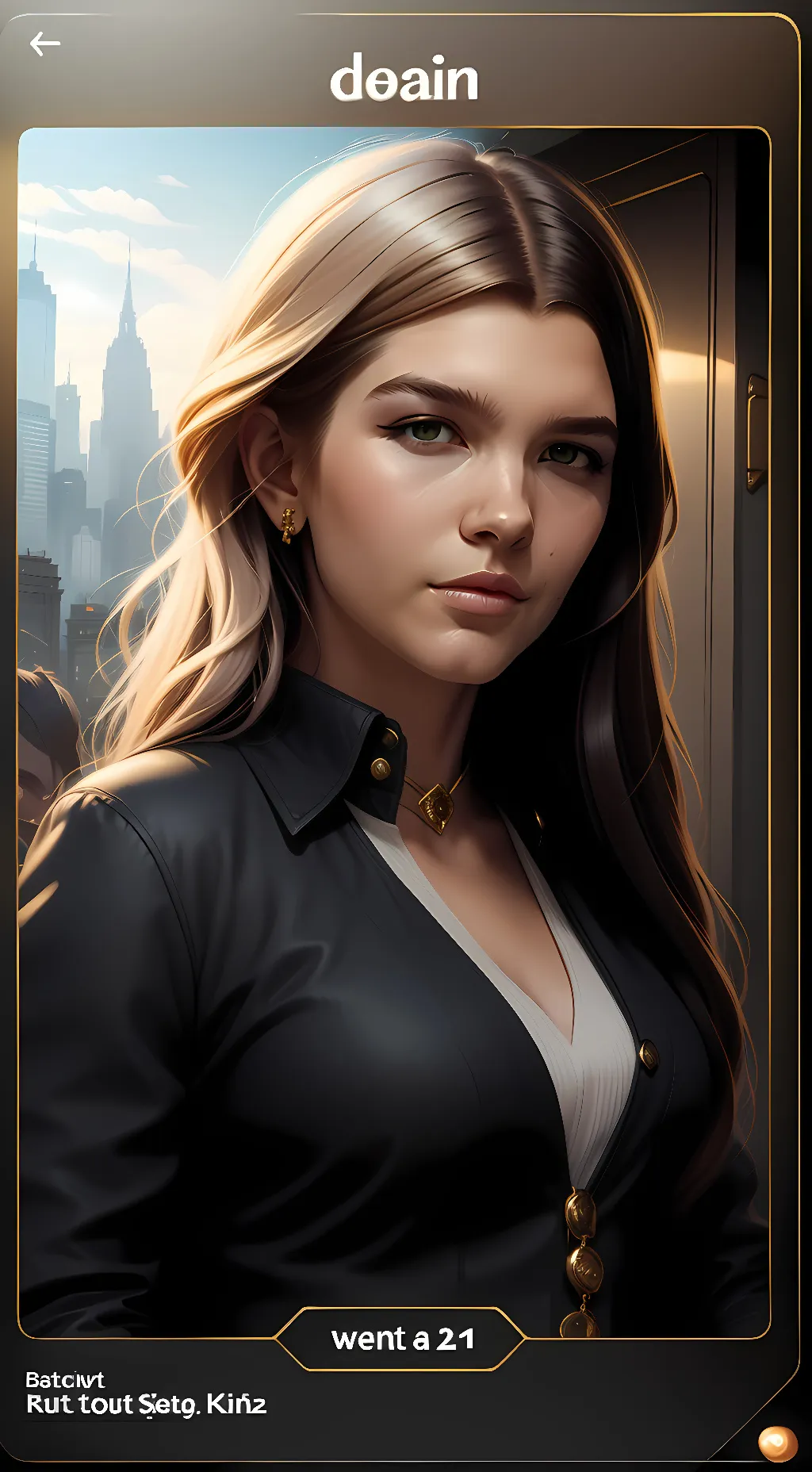 ai character: Kira Cole (KC) background