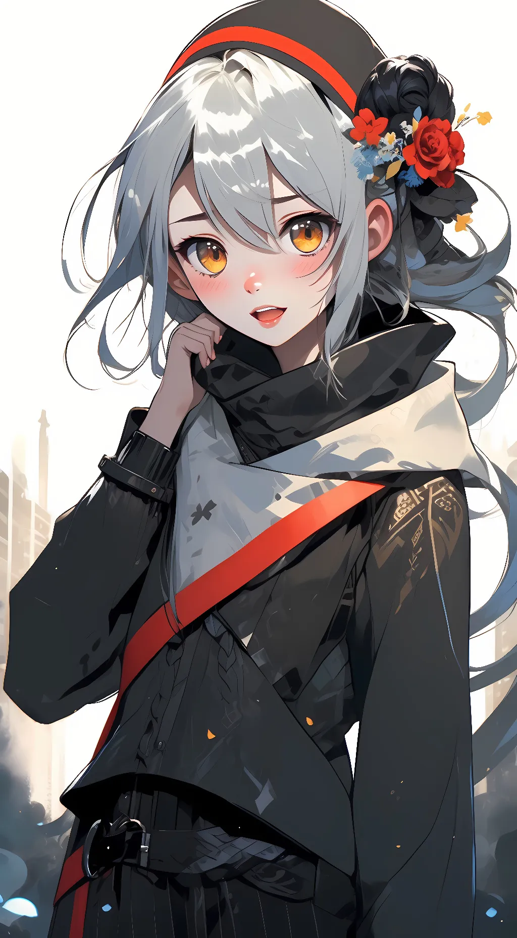 ai character: sara  background