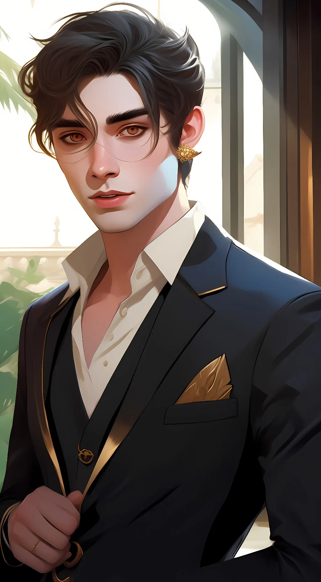 ai character: Colby Brock background