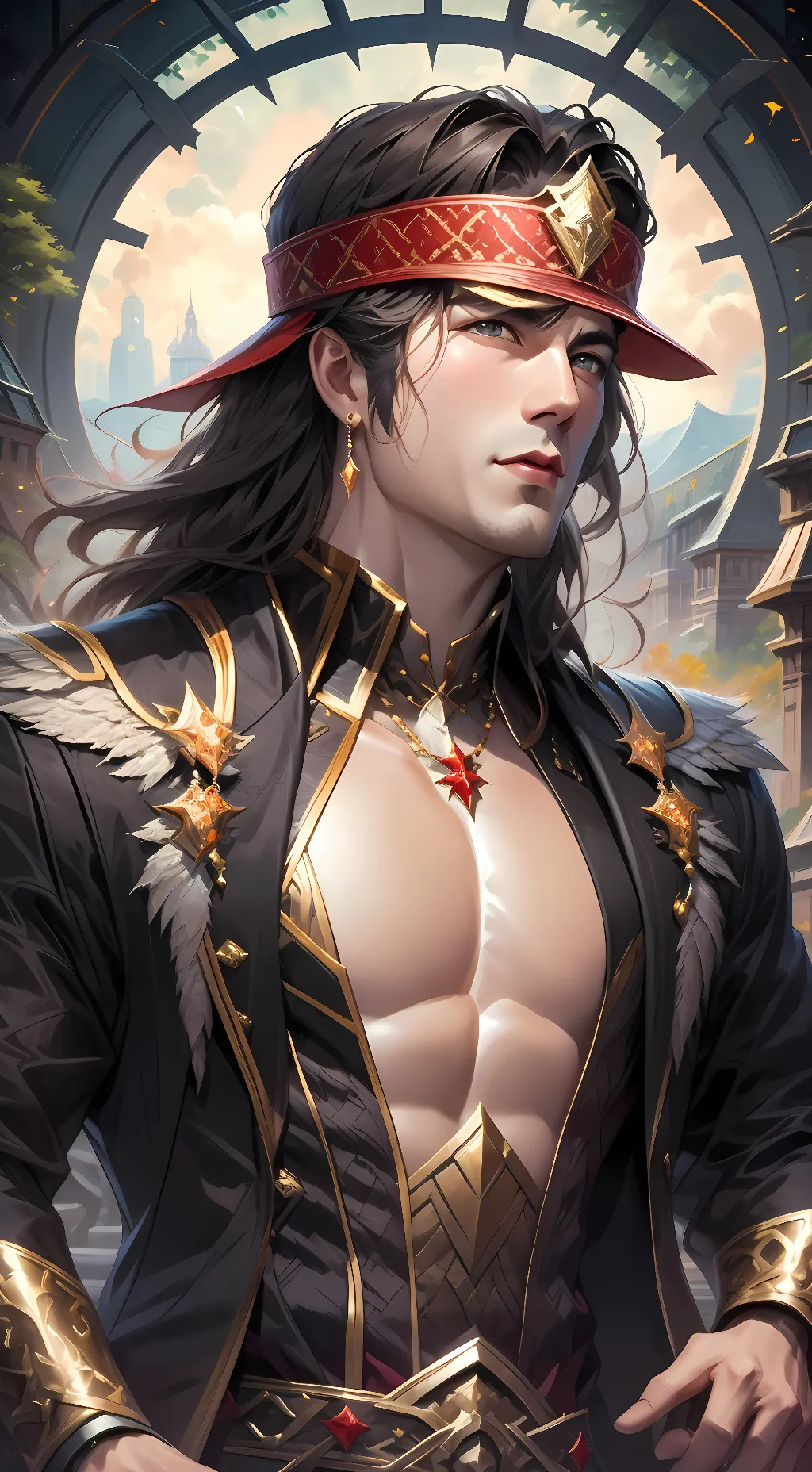 ai character: Blake Alexander background