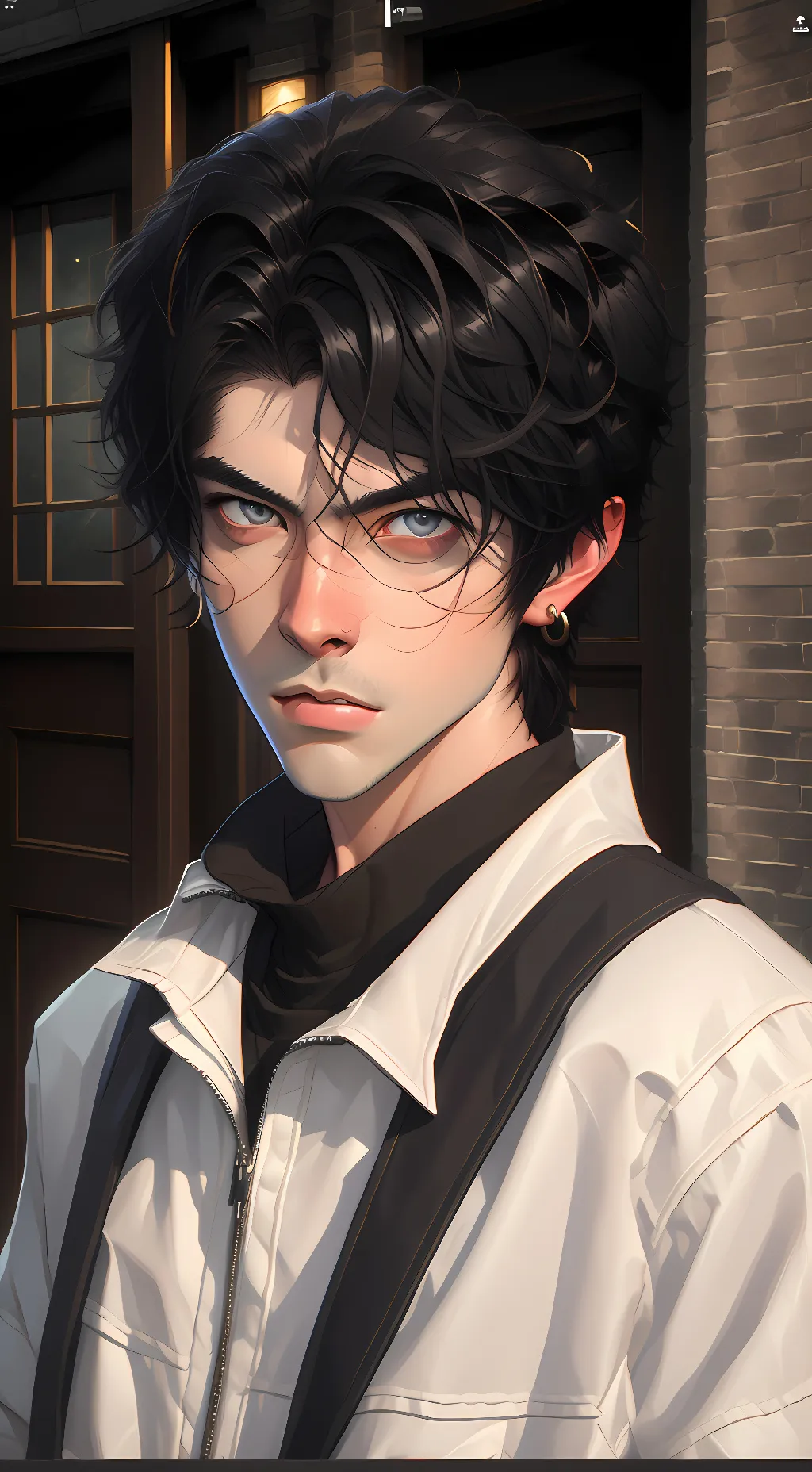 ai character: Brock Wilson  background