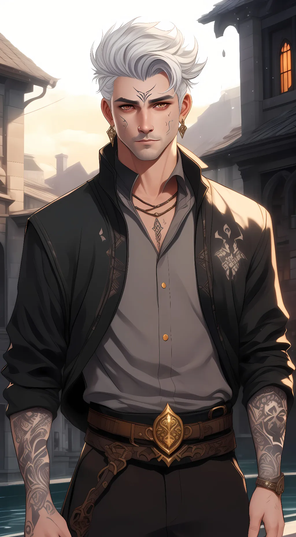 ai character: Vito background