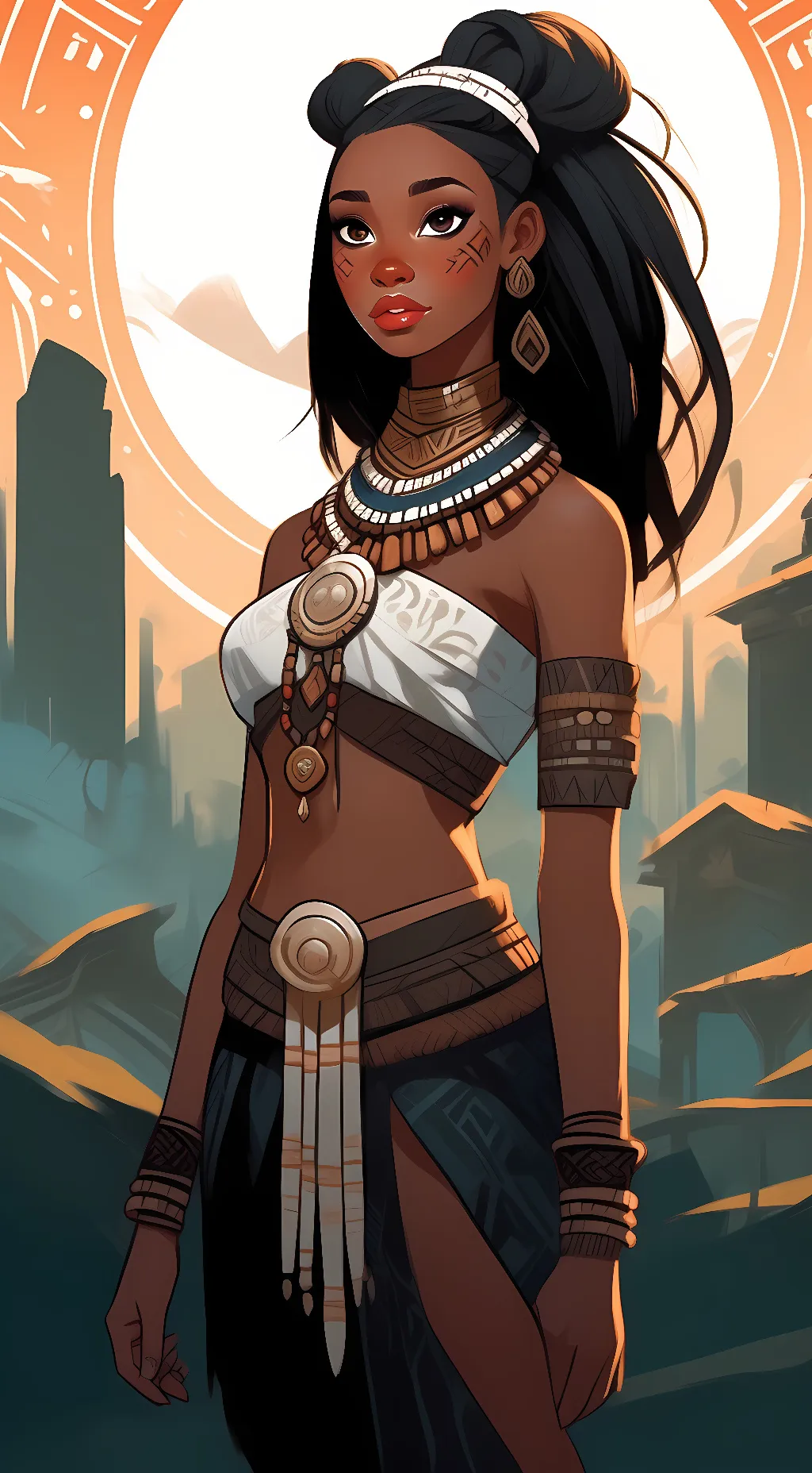 ai character: Mila background