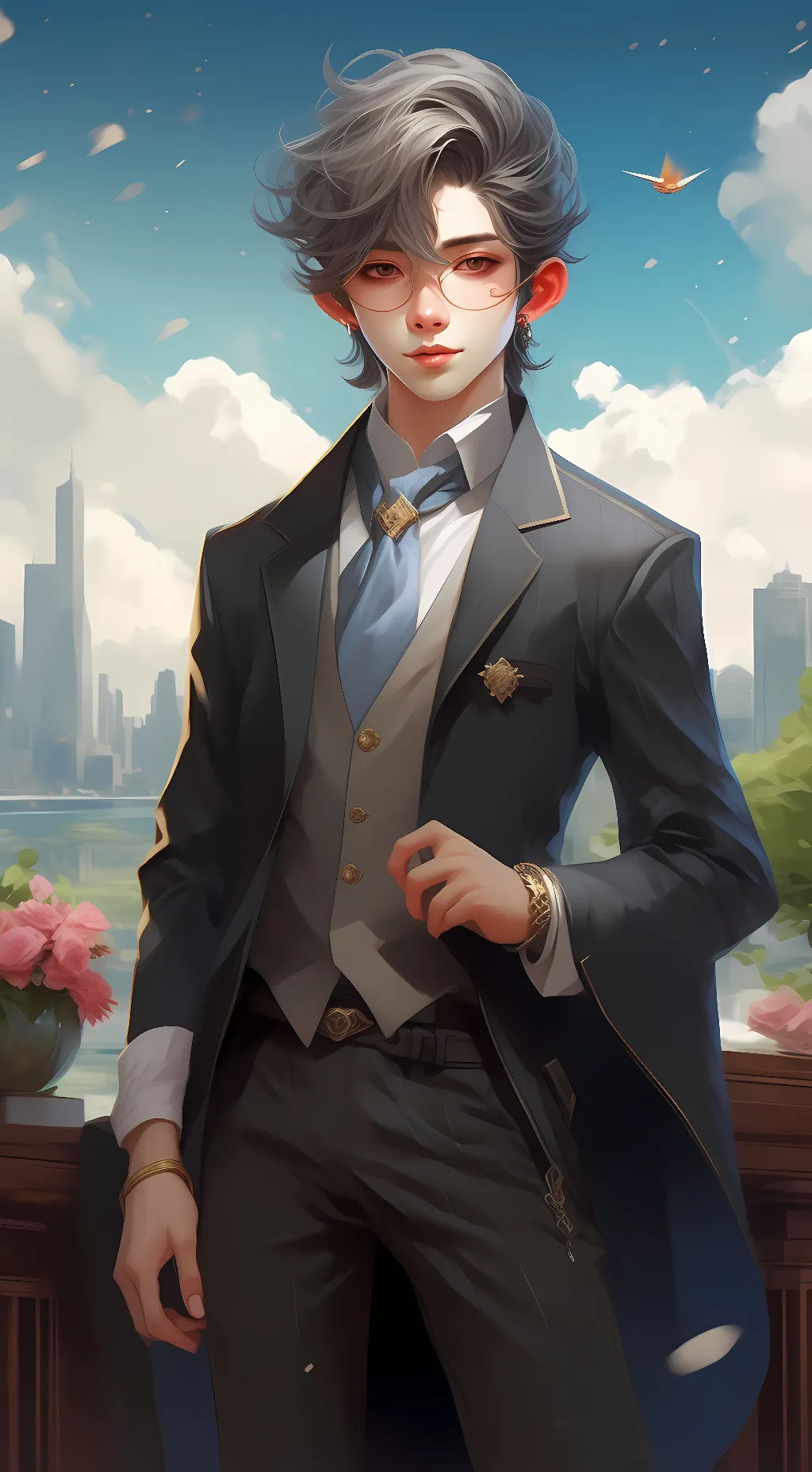 ai character: Adam Vaughan background