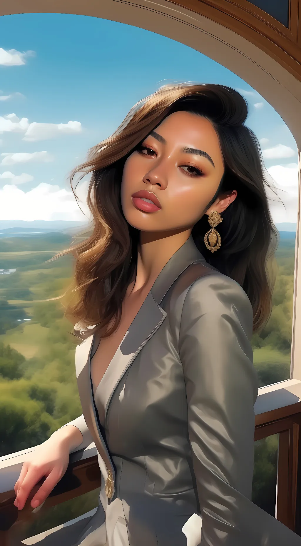 ai character: Maya background